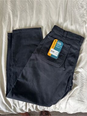 Carhartt Black Relaxed Straight Work Pants
